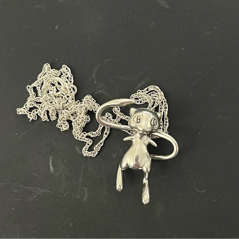 Rocklove Mew Character Pendant Necklace
